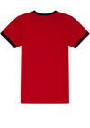 Ellesse Boys Dunio Short Sleeve Tee, Red