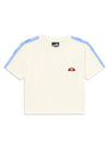 Ellesse Girls La Bota Short Sleeve Tee, Off White