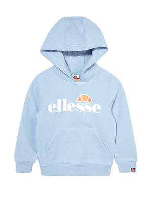 Ellesse Boys Jero Long Sleeve Hoodie, Light Blue