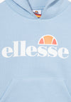 Ellesse Boys Jero Long Sleeve Hoodie, Light Blue