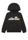 Ellesse Boys Jero Long Sleeve Hoodie, Black