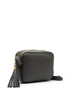 Elie Beaumont Stripe Strap Crossbody Bag, Dark Grey