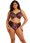 Elomi Morgan Stretch Banded Floral Bra, Black