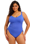Elomi Plain Sailing Non Wired Swimsuit, Blue