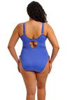 Elomi Plain Sailing Non Wired Swimsuit, Blue