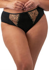 Elomi Teagan High Leg Brief, Black