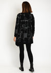 Elsewhere Jardim Asymmetrical Long Cardigan, Black