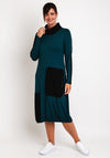 Elsewhere Canarana Shawl Neckline Jersey Cardigan, Peacock