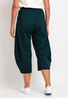 Elsewhere Marfa Wide Leg Crop Trouser, Peacock