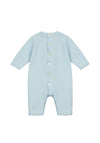 Emile Et Rose Baby Boy Easton Romper and Hat, Blue