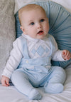 Emile Et Rose Baby Boy Emmett Babygrow, Blue