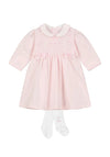 Emile Et Rose Baby Girl Elke Dress and Tights, Pink