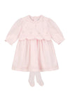 Emile Et Rose Baby Girl Ellen Dress and Tights, Pink