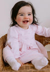 Emile Et Rose Baby Girl Elsa Dress and Tights, Pink