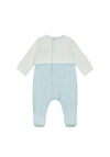 Emile Et Rose Baby Boy Ezra Babygrow and Hat, Blue