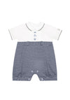 Emile et Rose Boy Jarvis Romper, Navy