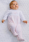 Emile Et Rose Baby Girl Fran Floral Babygrow, Pink