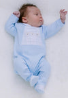 Emile Et Rose Baby Boy Freddie Babygrow, Blue