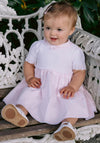 Emile Et Rose Baby Girl Fallon Short Sleeve Dress, Pink