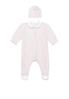 Emile Et Rose Baby Girl Helen Babygrow and Hat Set, Pink