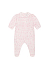 Emile et Rose Girl Joanne Floral Babygrow, Pink