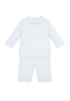 Emile et Rose Boy Joshua Top and Trouser Set, Blue