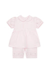 Emile et Rose Girl Judy Top and Short Set, Pink
