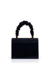 Emis Patent Leather Grab Bag, Navy