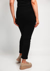 Leon Collection Slim Leg Cargo Trousers, Black