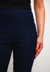Anamor Fleece Lined Skinny Trousers, Navy