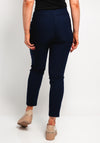 Anamor Fleece Lined Skinny Trousers, Navy