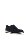Escape Lucky Vega Nubuck Casual Laced Shoes, Marine