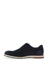 Escape Lucky Vega Nubuck Casual Laced Shoes, Marine