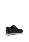 Escape Lucky Vega Nubuck Casual Laced Shoes, Marine