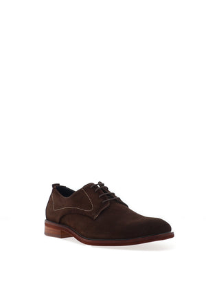 Escape Noble Years Formal Laced Shoe, Mahogany