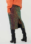 Esqualo Sequin Midi Pencil Skirt, Multicoloured