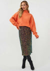 Esqualo Polo Neck Jumper, Orange