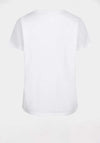 Esqualo Embroidered Short Sleeve T Shirt, White