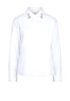 Esqualo Embellished Button Up Shirt, Off White