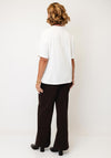 EsQualo Graphic Print T-Shirt, White Multi