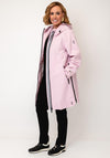 Etage Magic Print Waterproof Hooded Rain Jacket, Pink