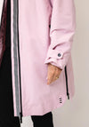 Etage Magic Print Waterproof Hooded Rain Jacket, Pink