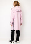Etage Magic Print Waterproof Hooded Rain Jacket, Pink