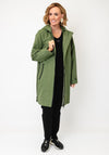 Etage Magic Print Waterproof Hooded Rain Jacket, Green