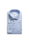 1863 By Eterna Chevron Stripe Shirt, Light Blue