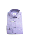 1863 By Eterna Structured Modern Fit Shirt, Purple