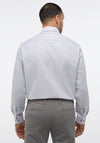 Eterna Mens Long Sleeved Micro Print Shirt, Grey
