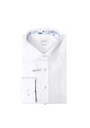 1863 by Eterna Comfort Fit Textured Shirt, White