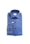 1863 By Eterna Slim Fit Shirt, Blue