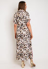 Eva Kayan Leopard Print Shirt Dress, Natural